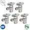 Thrifco Plumbing 1/2 Inch FIP x 3/8 Inch Comp Multi-Turn Angle Stop Valve, Lead 9405462 - alternate 1